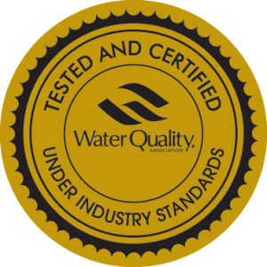 Water Quality Association certified company seal