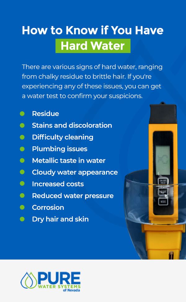 How to know if you have hard water